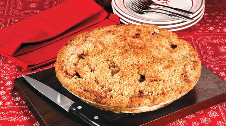 Apple Crumb Pie