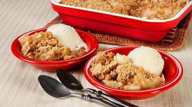Apple Oatmeal Crumble