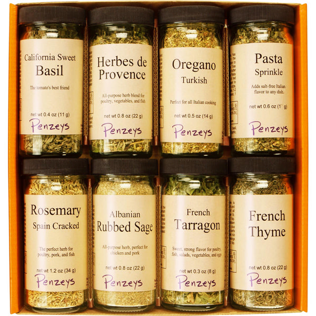 Herb 8 Jar  Gift Pack