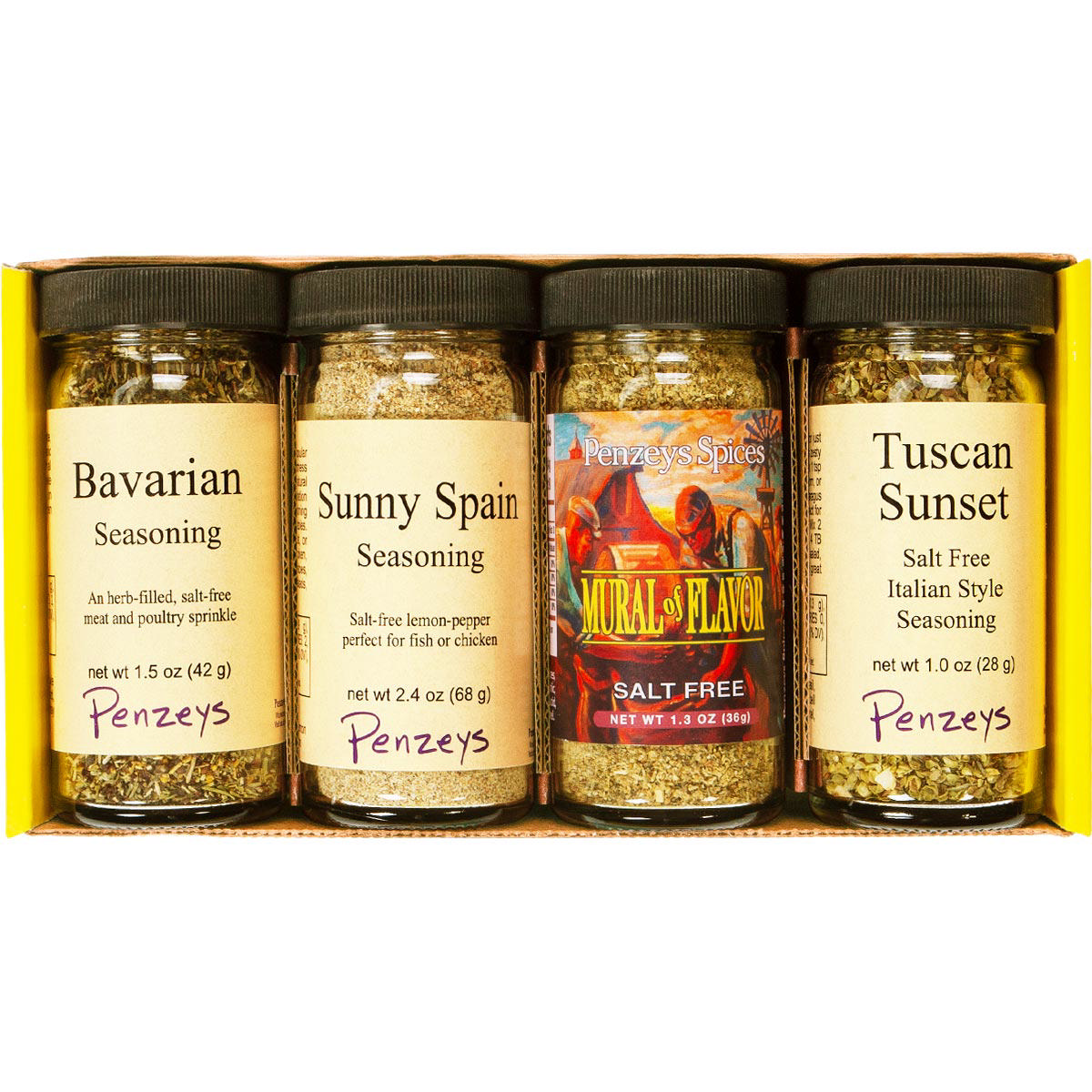 International Salt Free Gift Pack 4 Jar