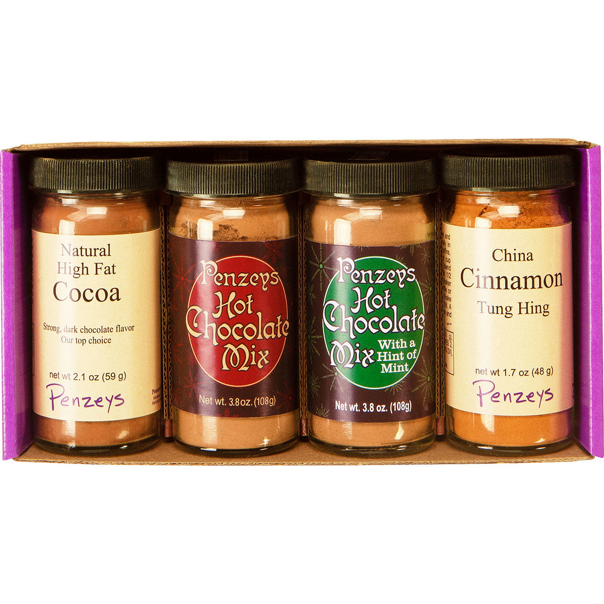 Cocoa Lovers' 4 Jar Gift Pack