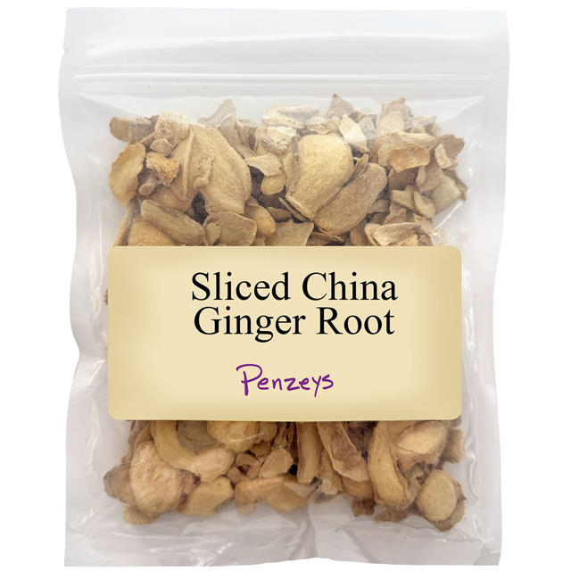 Sliced China Ginger Root